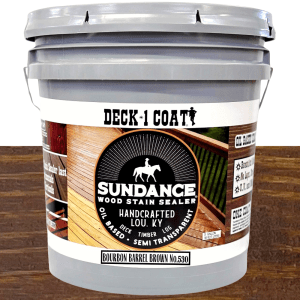 DECK*1 COAT - BOURBON BARREL BROWN No.530 - 5 Gallon