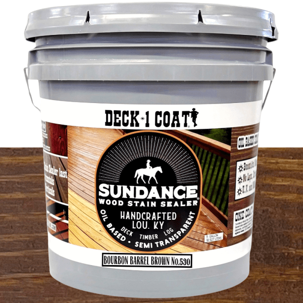 DECK*1 COAT - BOURBON BARREL BROWN No.530 - 5 Gallon