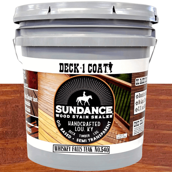 DECK*1 COAT - WHISKEY FALLS TEAK No.540 - 5 Gallon
