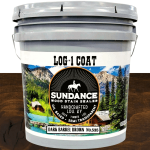 LOG*1 COAT - DARK BARREL BROWN No. 535L- 5 Gallon