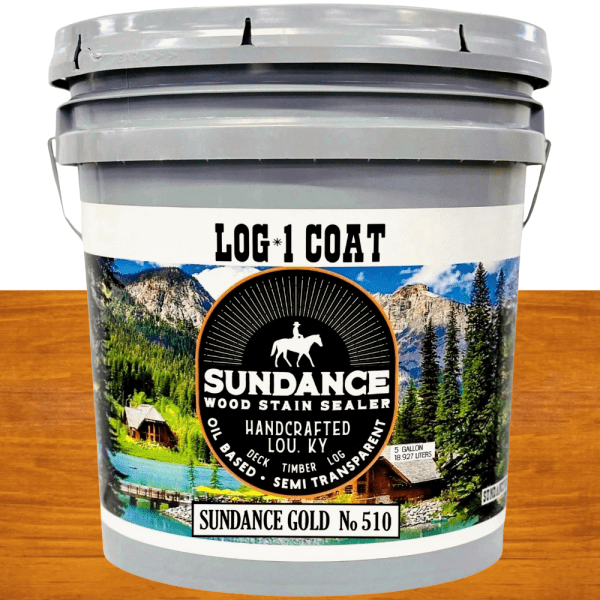 LOG*1 COAT - SUNDANCE GOLD No.510L - 5 Gallon