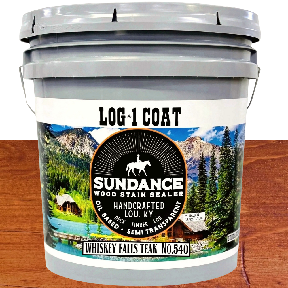 LOG*1 COAT - WHISKEY FALLS TEAK No.540L - 5 Gallon