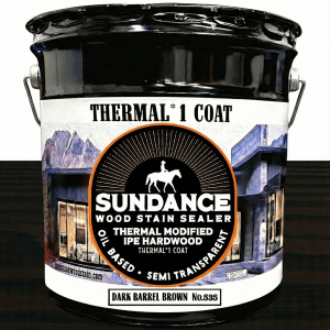 THERMAL*1 COAT - DARK BARREL BROWN No.535T - 5 Gallon
