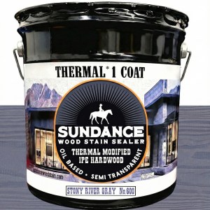 THERMAL*1 COAT - STONEY RIVER GRAY No. 600T - 5 Gallon