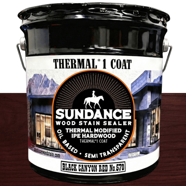 THERMAL*1 COAT - BLACK CANYON RED No.570T - 5 Gallon